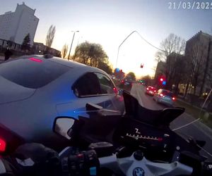 Szalony pościg ulicami Krakowa