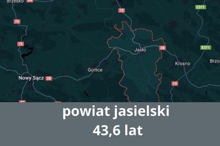 Najstarsze powiaty Podkarpacia. Tutaj mediana wieku jest największa 