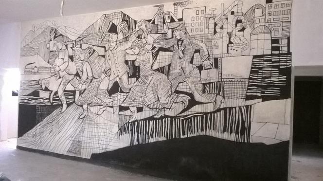 Sgraffito autorstwa Stefana Suberlaka.