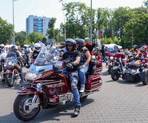 Parada motocyklistów w Dąbrowie Górniczej