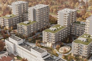 Nowe budynki komunalne w Warszawie. W środku znajdzie się kilkaset mieszkań