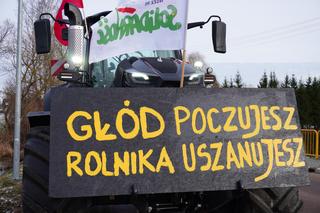 Protest rolników w Podlaskiem. Ciągniki blokują drogi w całym województwie! 