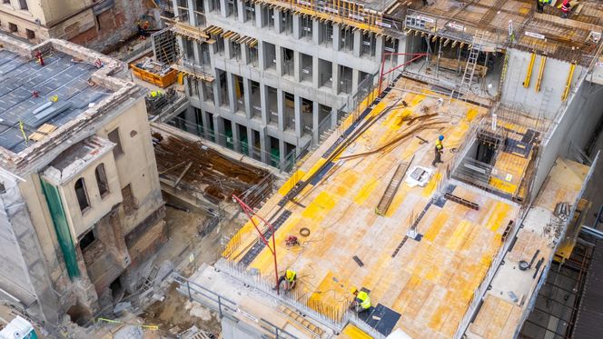 Budowa Muzeum Getta Warszawskiego - nowe zdjęcia! Sierpień 2025 rok