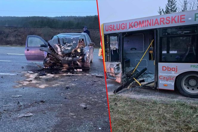 Kielce. Groźny wypadek autobusu miejskiego - 30.03.2025