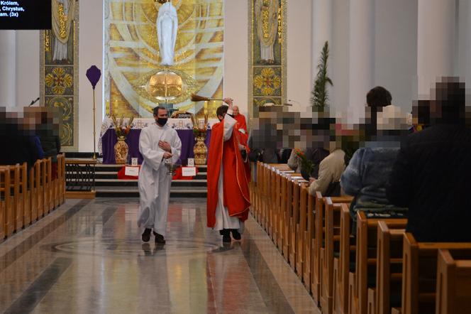 Tak wyglądała Niedziela Palmowa w warszawskich kościołach