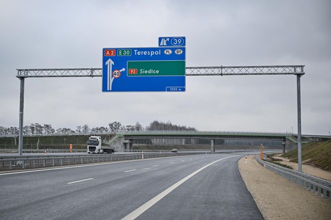 Otwarcie odcinka autostrady A2 Groszki - Siedlce Zachód (18.12.2024)