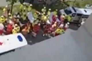 Strzelanina w szkole w Austrii. Przerażające nagrania