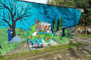 Tak obecnie wyglądają murale KAWU. Piękne prace zniszczone