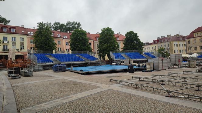 Mityng Gwiazd 2025. Arena na Rynku Kościuszki prawie gotowa