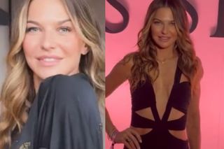 Anna Lewandowska jak aniołek Victoria’s Secret! W czarnej sukience z wycięciami wyglądała obłędnie