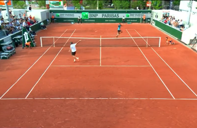 Dudi Sela - Bernabe Zapata Mialles, Roland Garros