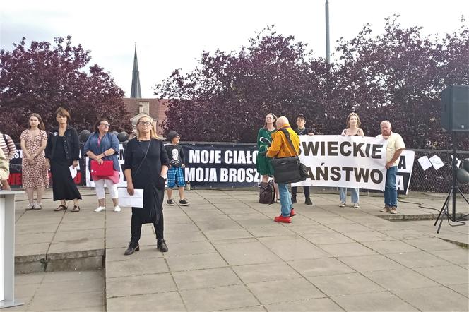 Protest "Ani jednej więcej" w Szczecinie