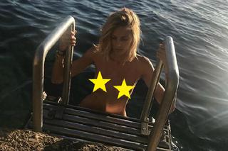 Anja Rubik topless