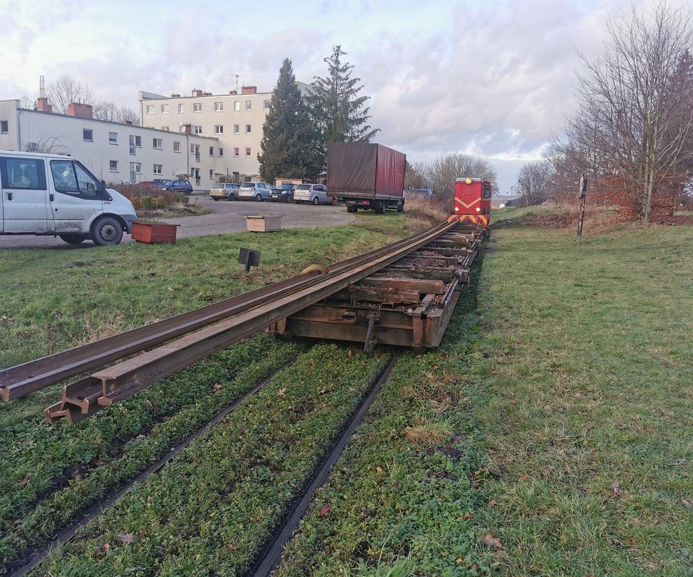 Koszalińska wąskotorówka remont toru