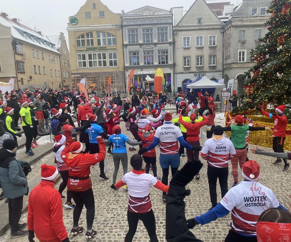 Nadchodzi Bieg Mikołajów 2024. Kilkaset osób przebiegnie przez Olsztyn