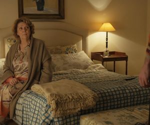 Barwy szczęścia odc. 3207. Józefina Rawiczowa (Elżbieta Jarosik), Cezary (Marcel Opaliński)