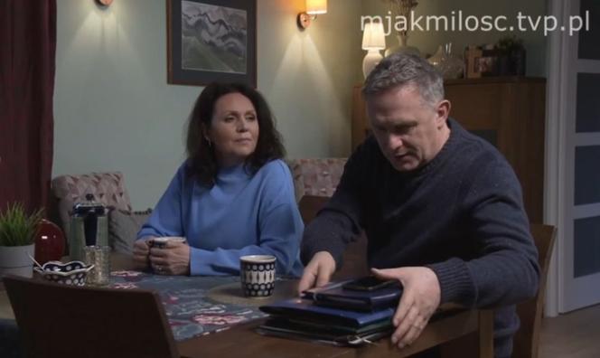 M jak miłość. Artur Rogowski (Robert Moskwa), Marysia (Małgorzata Pieńkowska)