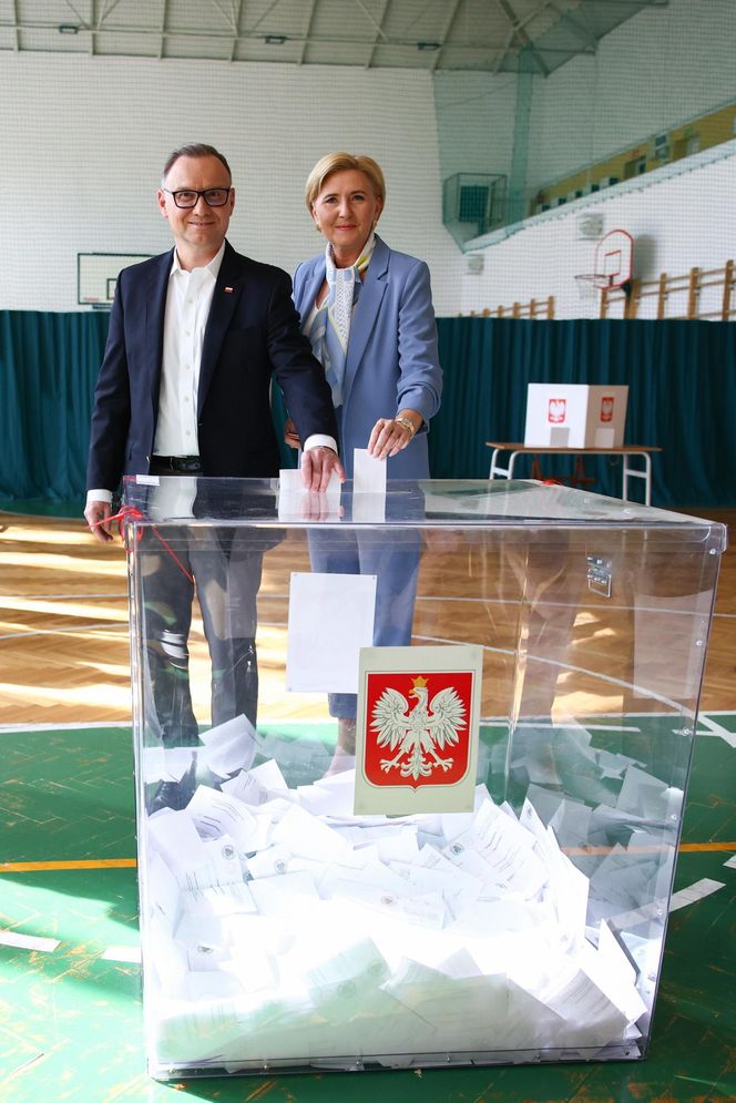  Marta Nawrocka i Agata Duda 