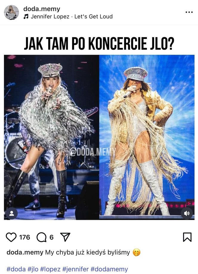 Jennifer Lopez olśniła na Narodowym, ale... to już było?! Steczkowska i Doda zrobiły to wcześniej