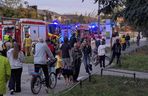 Pożar pustostanu w Warszawie (23.09.2025)