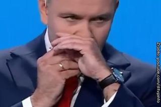 Karol Nawrocki na debacie prezydenckiej 2025