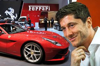 Robert Lewandowski ma nowe auto - jeździ mocarnym Ferrari F12 Berlinetta - WIDEO
