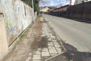 Nowy chodnik na ulicy Krasickiego w Przemyślu. Rozpoczęły się prace