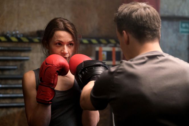 M jak miłość odc. 1856. Jakub Karski (Krzysztof Kwiatkowski), Martyna (Magdalena Turczeniewicz)