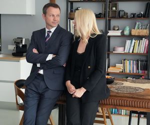 Barwy szczęścia, odcinek 3267. Karolina (Marta Dąbrowska), Bruno (Lesław Żurek)