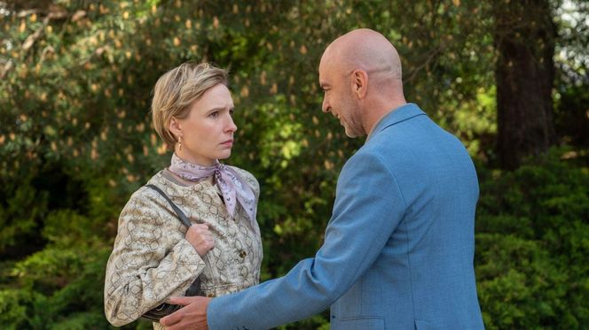 Barwy szczęścia odc. 3238. Bazylow (Andrzej Szeremeta), Sonia (Weronika Nockowska)