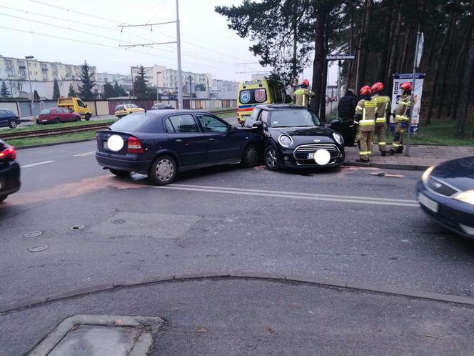 Poranny wypadek na Glinkach w Bydgoszczy [ZDJĘCIA] 