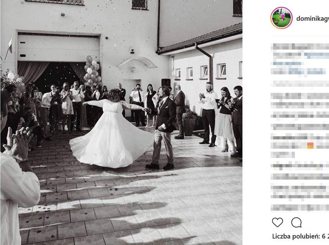 Dominika Gwit wzięła ślub