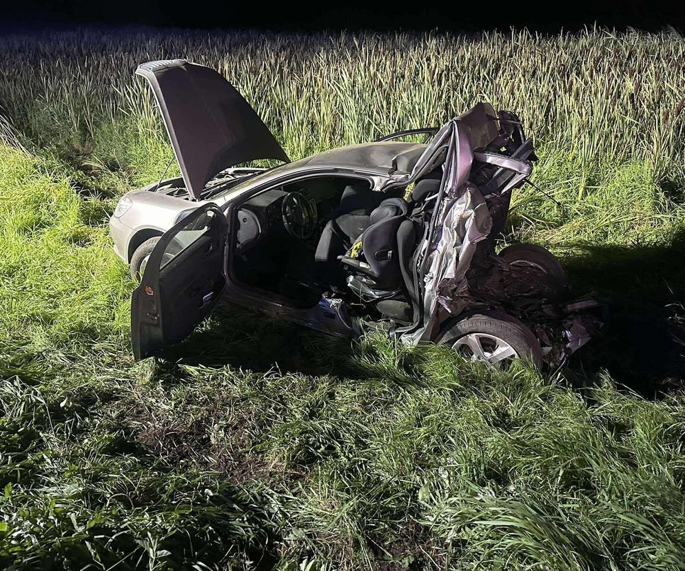 Śmiertelny wypadek pod Bartoszycami. Nie żyją 2-letnie dziecko i 37-latek