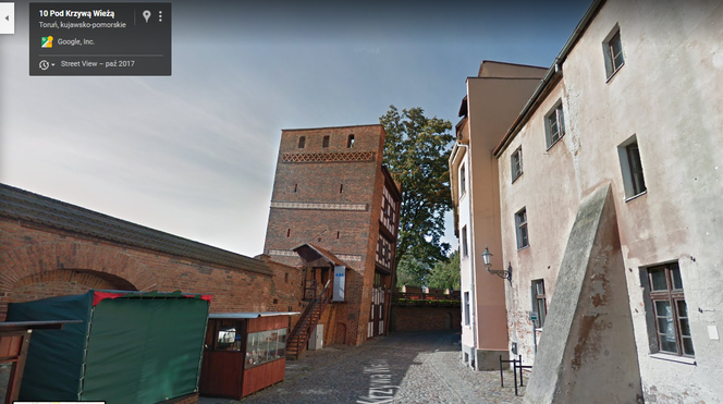 Toruń na nowych zdjęciach Google Street View. Zaglądamy m.in. na toruńską starówkę!