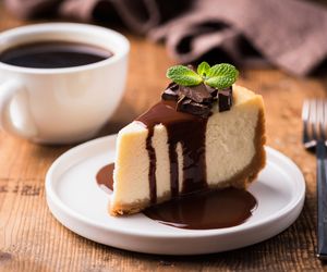 Sernik z mlekiem w proszku na kruchym cieście - sprawdzony przepis