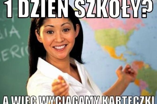 MEMY na pierwszy dzień w szkole! ZOBACZ najlepsze obrazki w internecie