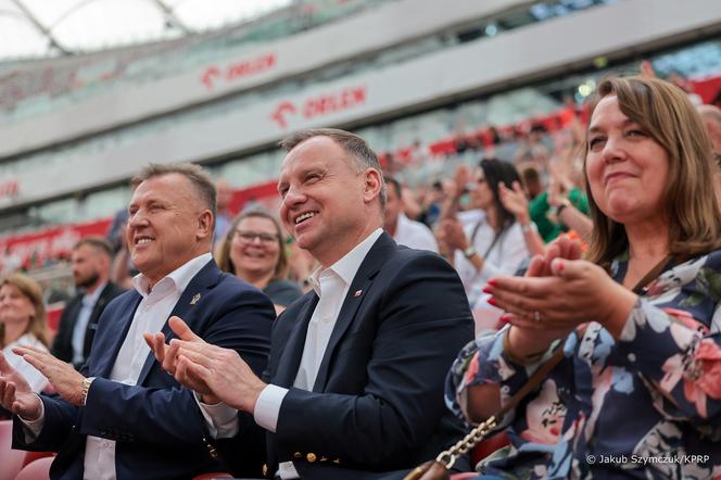 Andrzej Duda na Pucharze Tymbarku