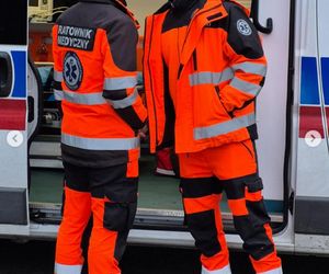 Na sygnale na planie. Kuba (Wojciech Zygmunt), Nowy (Kamil Wodka)