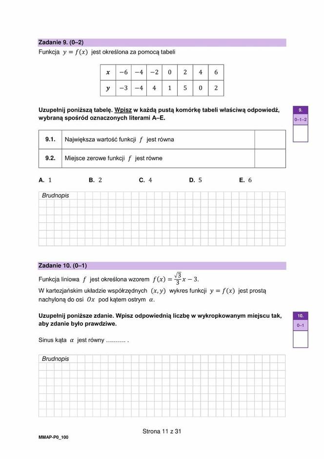 Matura poprawkowa 2024: matematyka. Arkusze CKE i odpowiedzi [Formuła 2023]