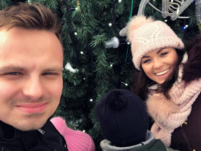 Katarzyna Cichopek, jej mąż Marcin Hakiel i dzieci - Adam i Helenka