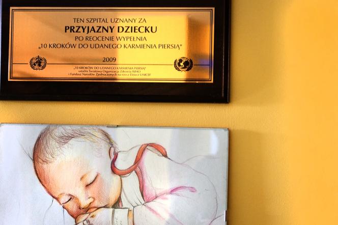 Szpital w Biskupcu przyjazny rodzicom i noworodkom