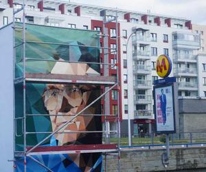 Mural Beksińskiego