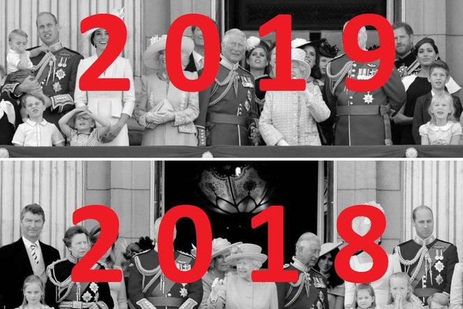 Trooping The Colour 2019 vs 2018