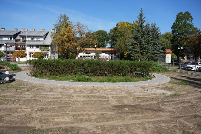 Centrum Węgorzewa przechodzi metamorfozę. Widać już efekty prac