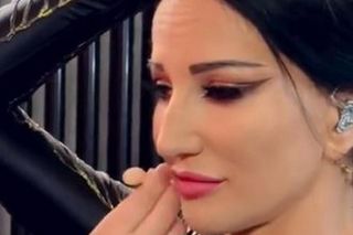 Justyna Steczkowska -  miny Justyny Steczkowskiej na Eurowizji