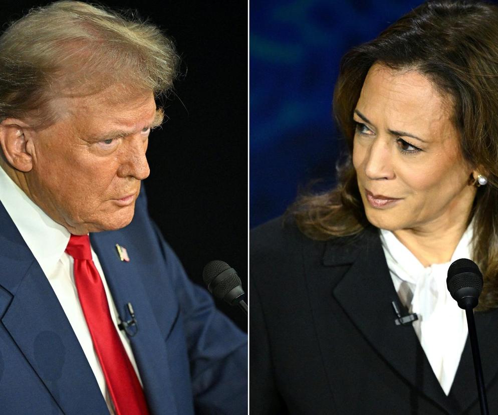 Debata prezydencka w USA. Kamala Harris i Donald Trump