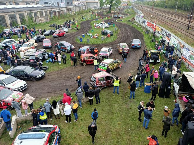 Charytatywny Wrak Race Białystok dla Filipka