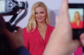 Katarzyna Kołeczek (Jagoda w M jak miłość) na premierze filmu Baby boom czy kogel mogel 5)