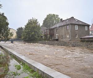 Lądek Zdrój po przejściu fali