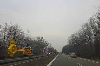 Pawłowice: Tragiczny wypadek na DK 81. Nie żyje jedna osoba